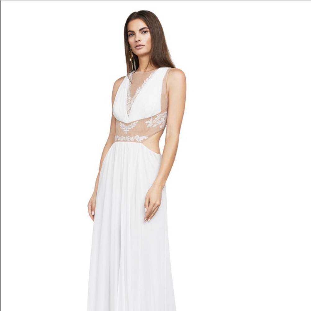 NWT! BCBG Gisela Embroidered Gown
